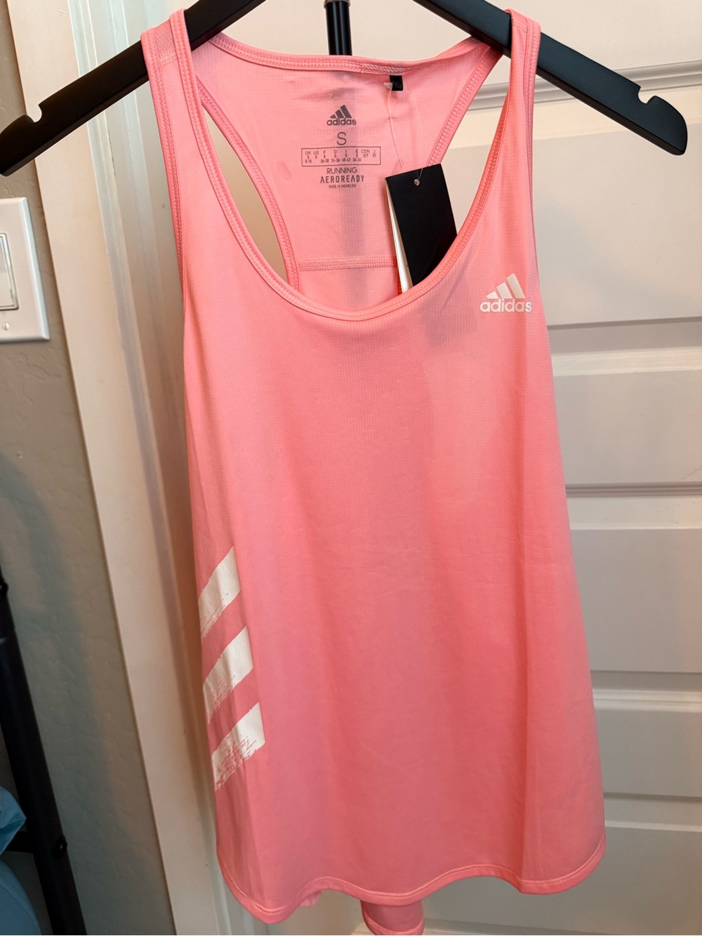 adidas Pink Racerback AEROREADY Training Tank